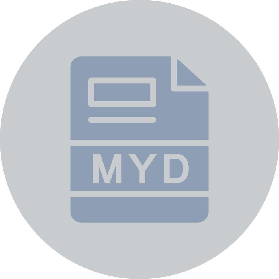 MYD Creative Icon Design vector