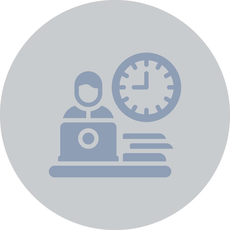 Work Habits Creative Icon Design vector
