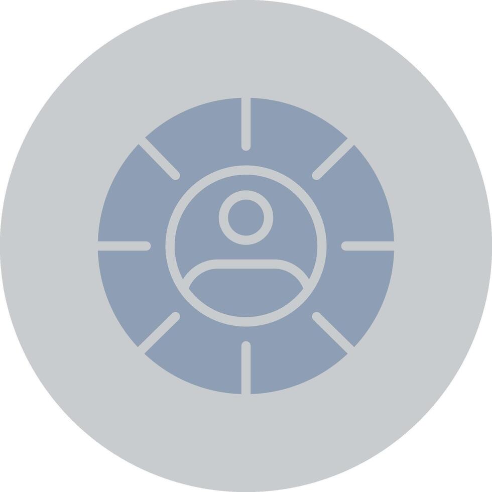 Targeting Creative Icon Design vector