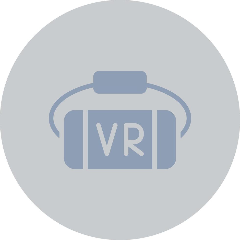 VR Glasses Creative Icon Design vector