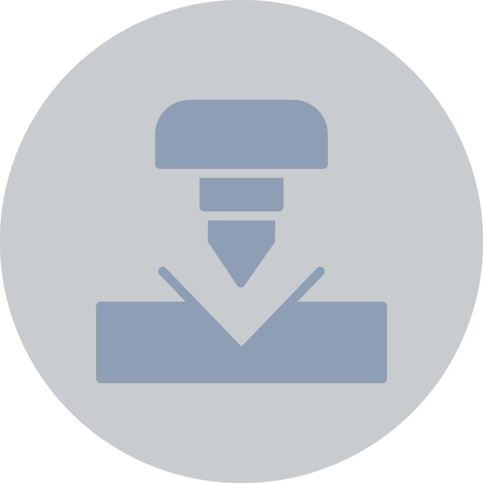 Bending Creative Icon Design vector