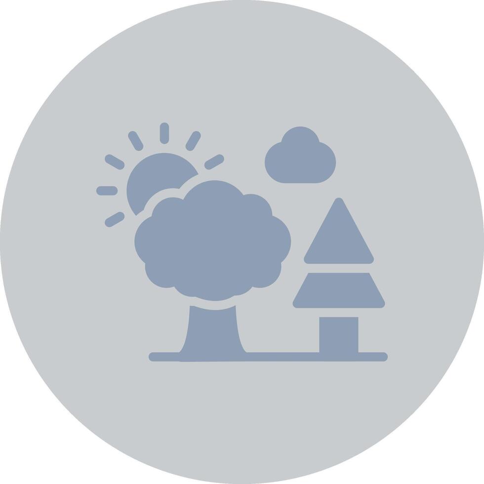Trees Creative Icon Design vector