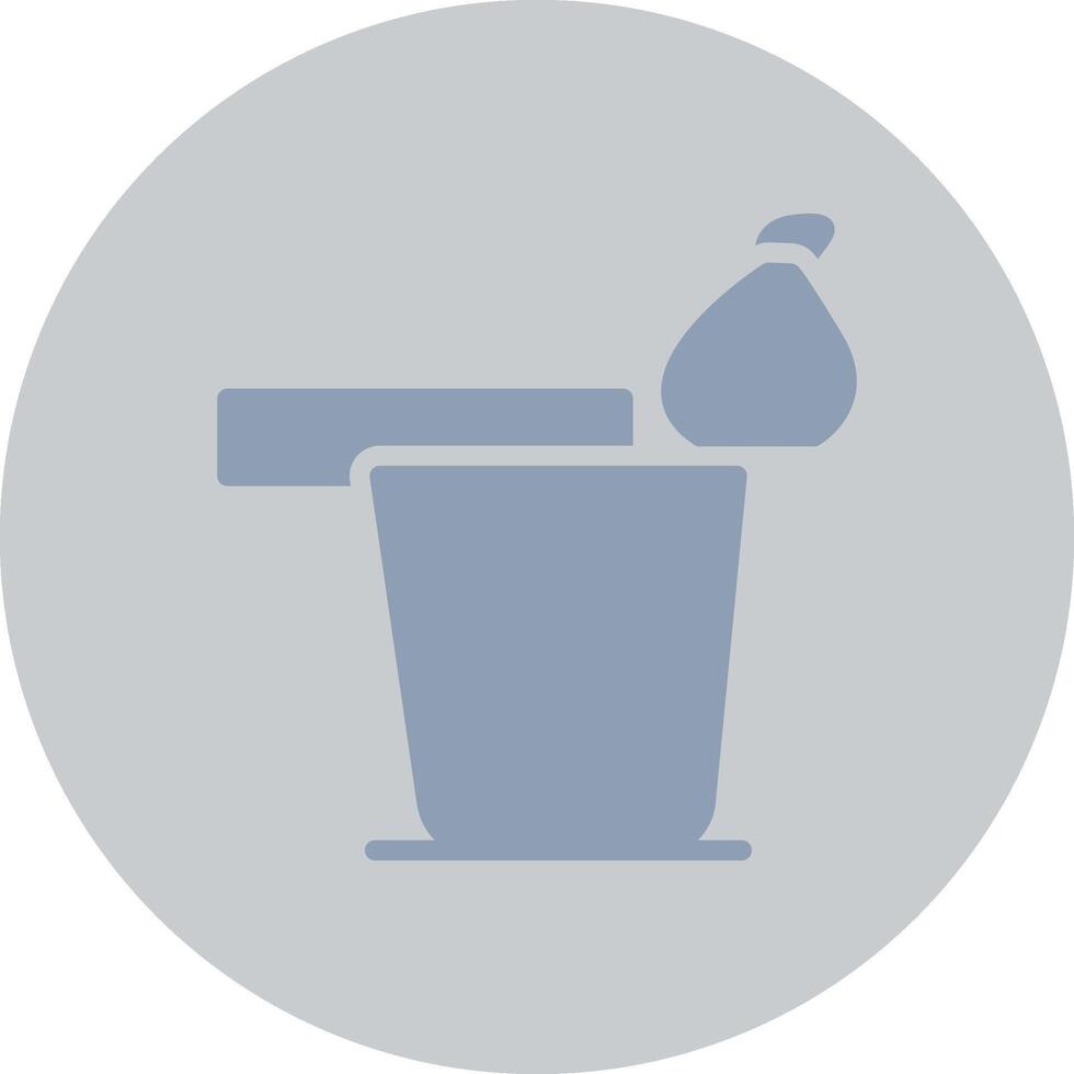 Garbage Creative Icon Design vector