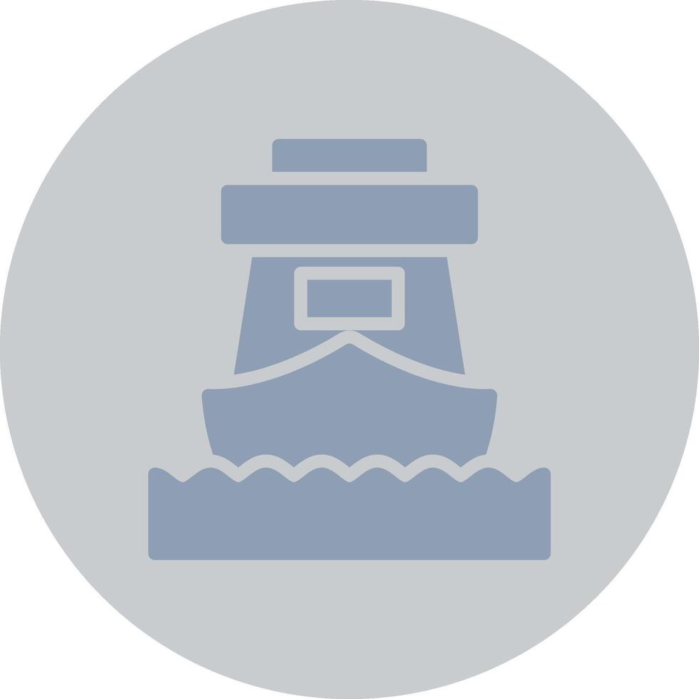 Ship Creative Icon Design vector