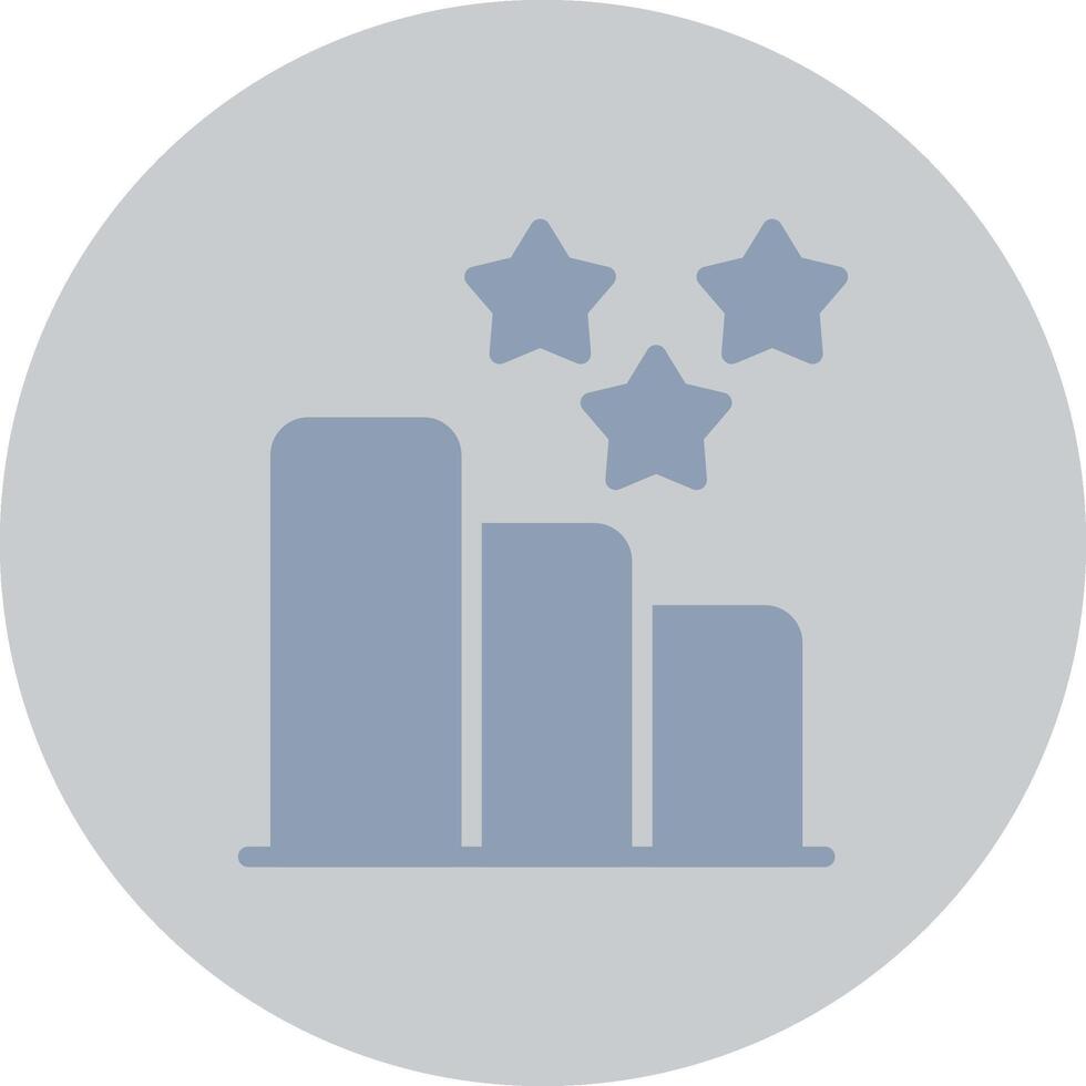 Rank Creative Icon Design vector