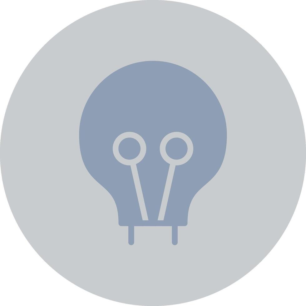 Light Bulb Creative Icon Design vector