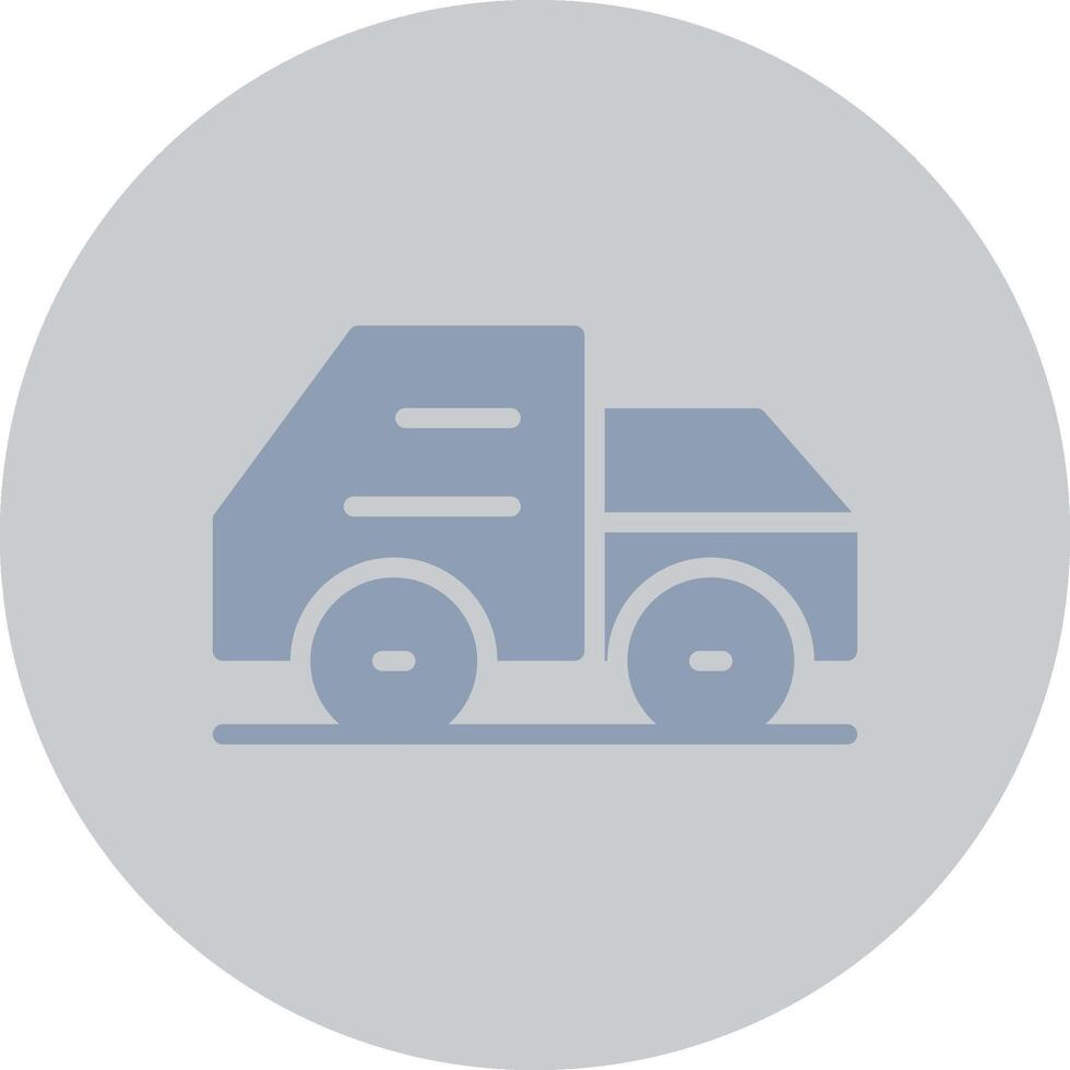 Garbage Truck Creative Icon Design vector