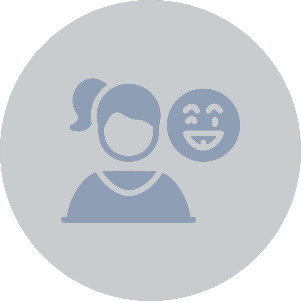 Joyful Creative Icon Design vector