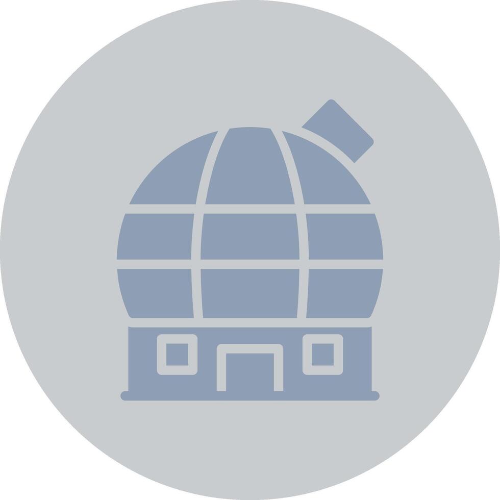 Observatory Creative Icon Design vector