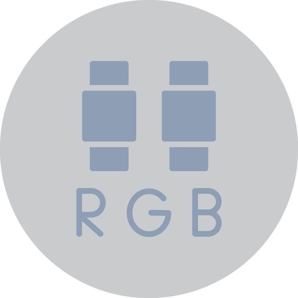 Rgb Creative Icon Design vector