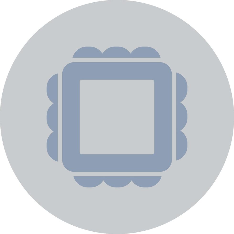 Magic Mirror Creative Icon Design vector