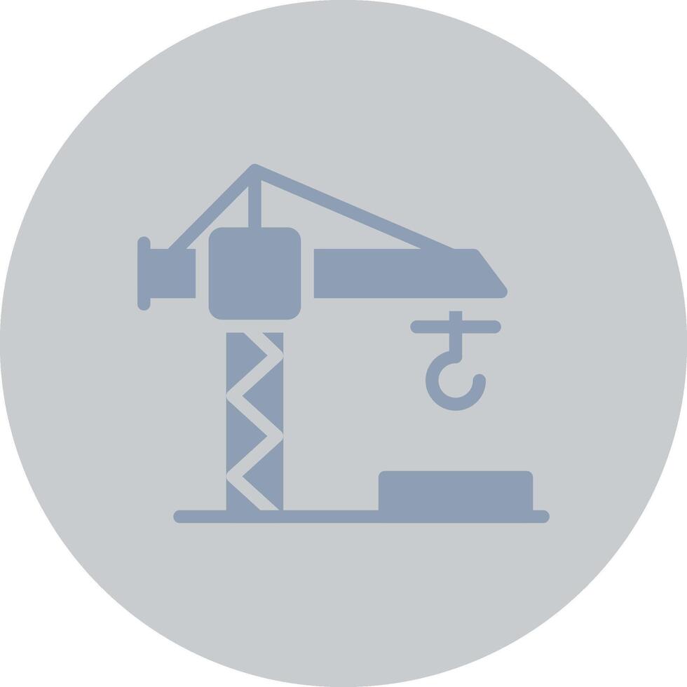 Crane Creative Icon Design vector