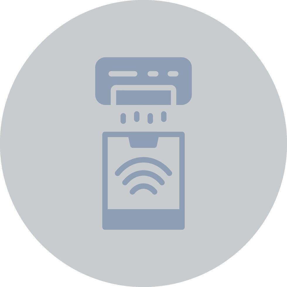 Smart Cooler Creative Icon Design vector