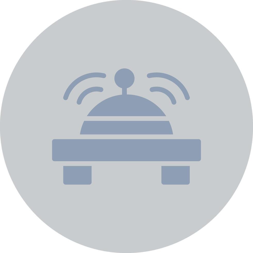 Reception Bell Creative Icon Design vector