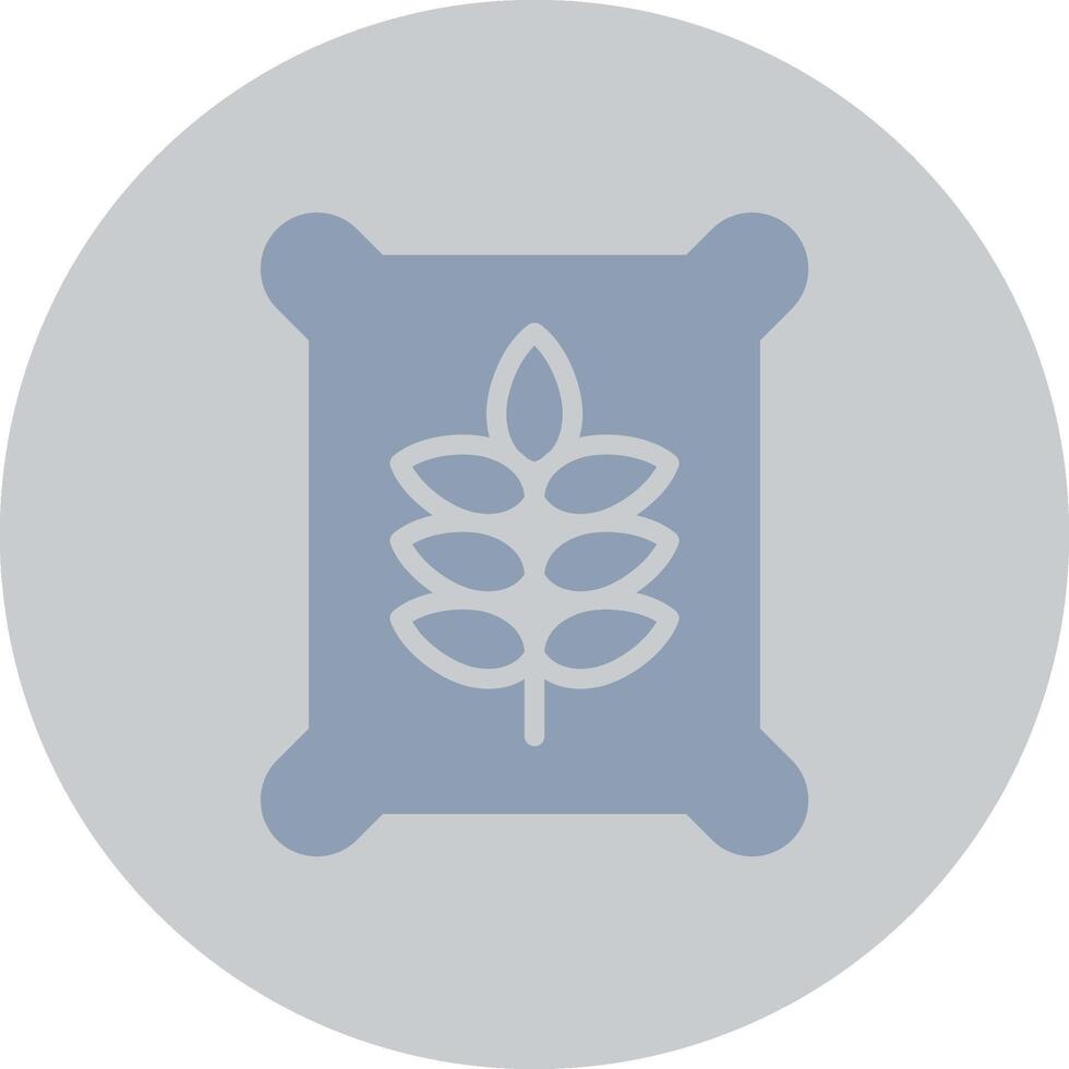 Seed Bag Creative Icon Design vector