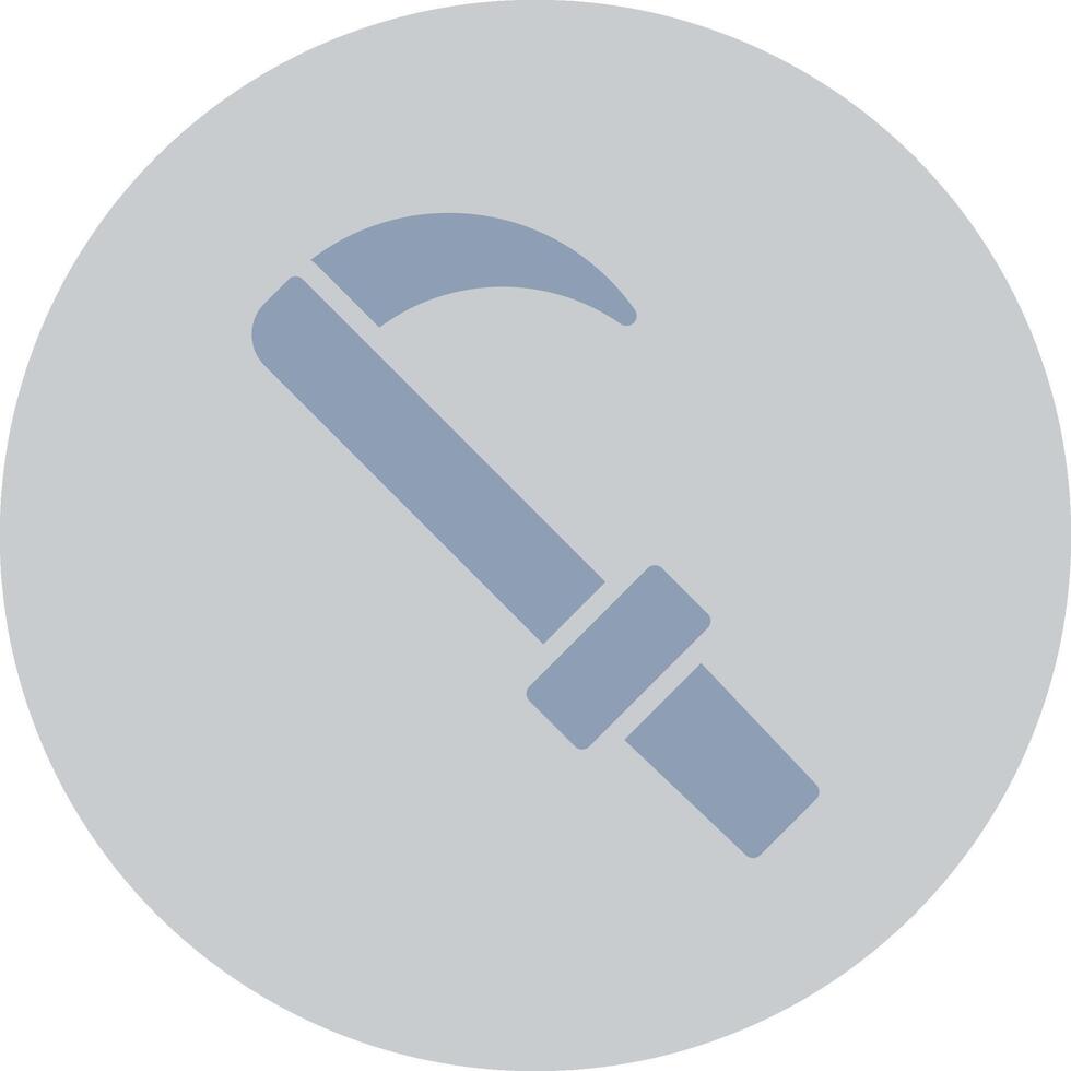Scythe Creative Icon Design vector
