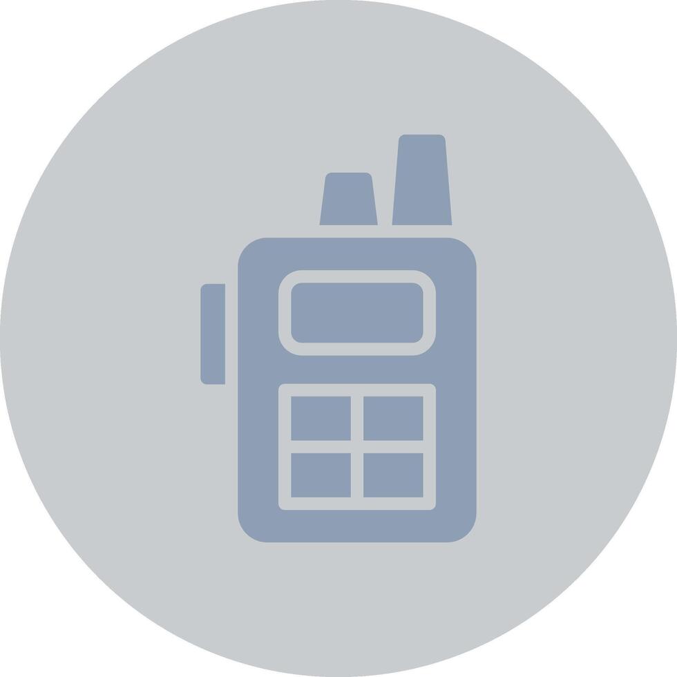 Walkie Talkie Creative Icon Design vector