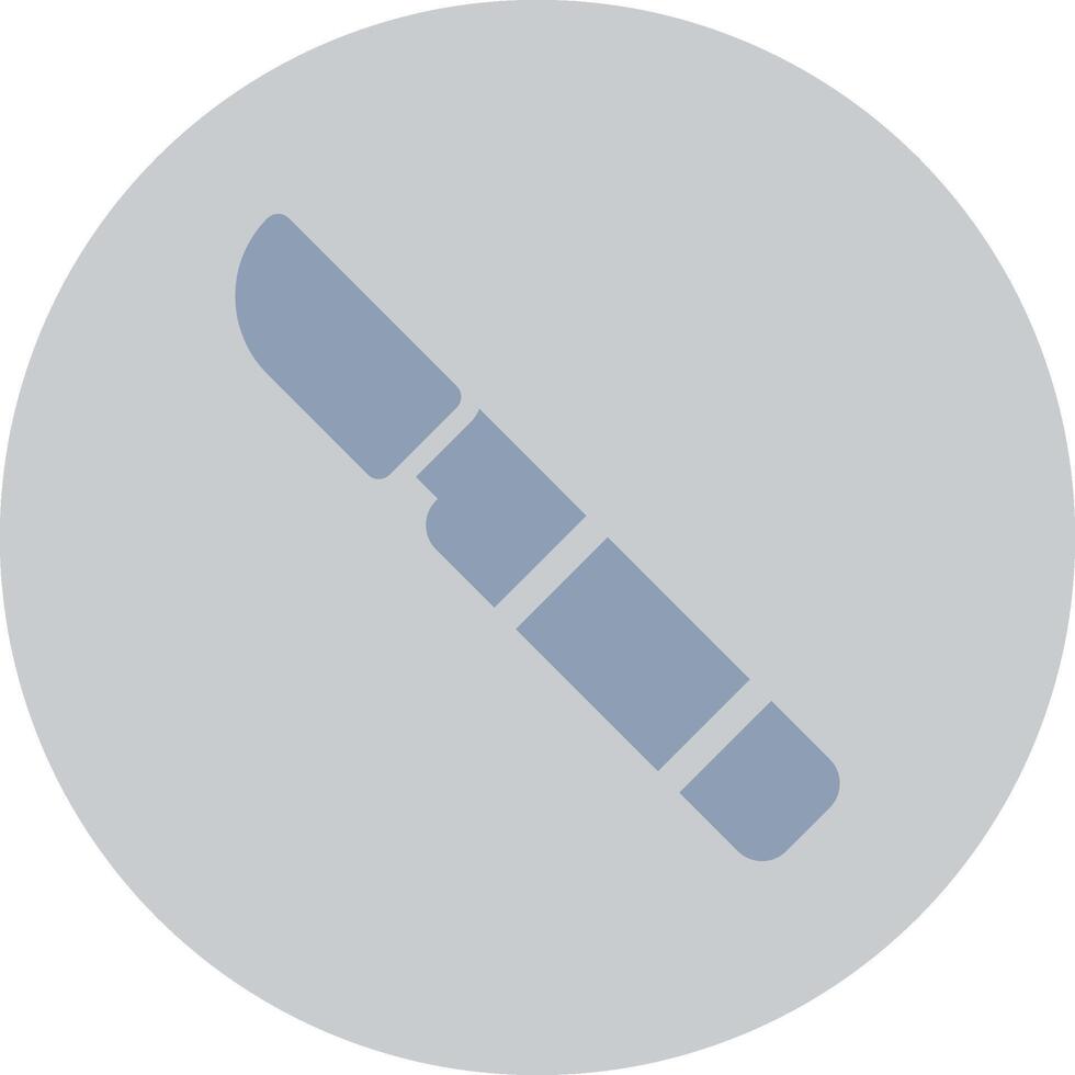 diseño de icono creativo de cuchillo vector