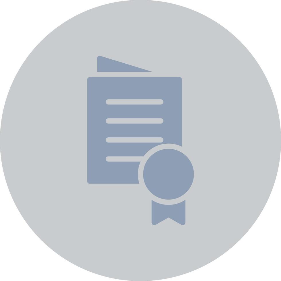 Certificate Creative Icon Design vector