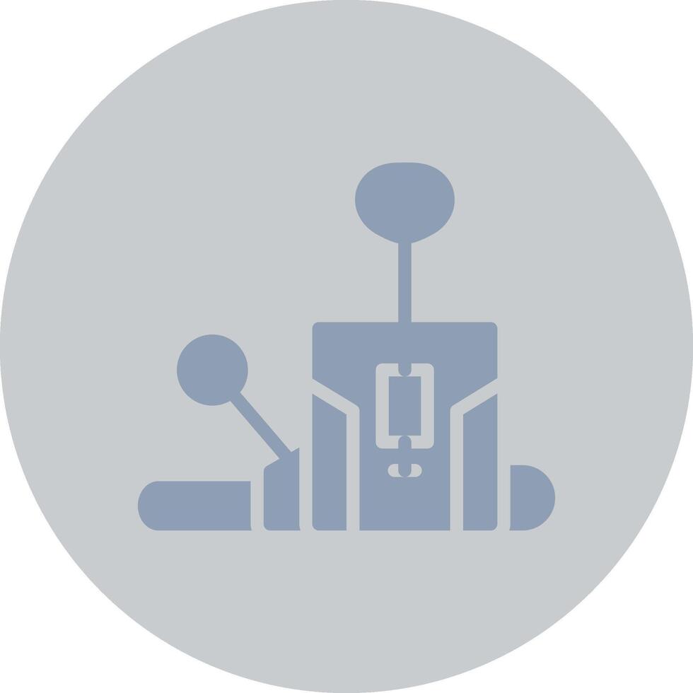 Pilates Chair Creative Icon Design vector