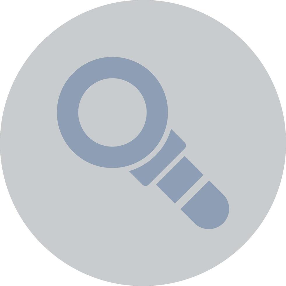 Magnifying Glass Creative Icon Design vector