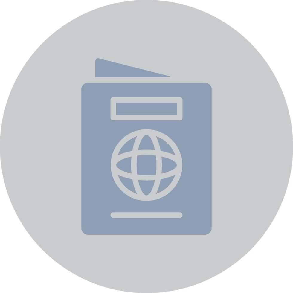 Passport Creative Icon Design vector
