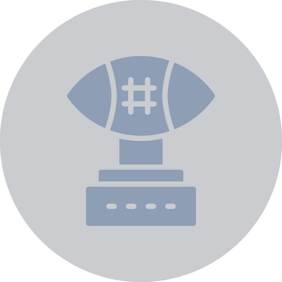 Trophy Creative Icon Design vector