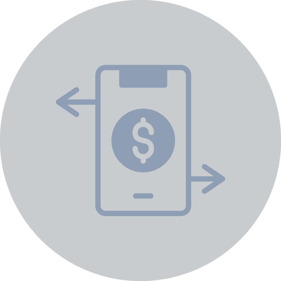 Online Transfer Creative Icon Design vector