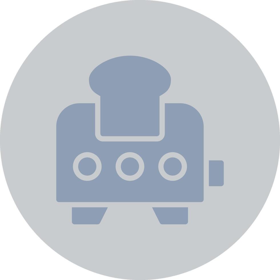 Toaster Creative Icon Design vector