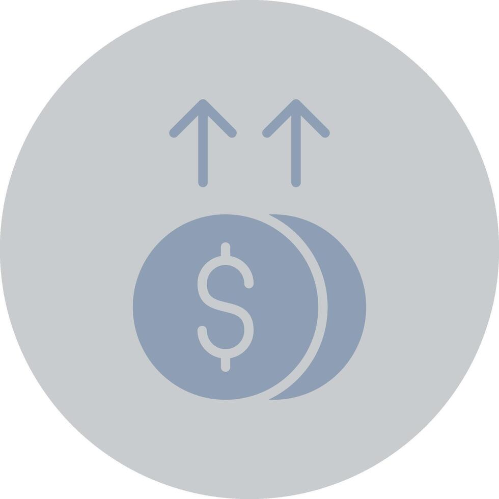 Profits Creative Icon Design vector