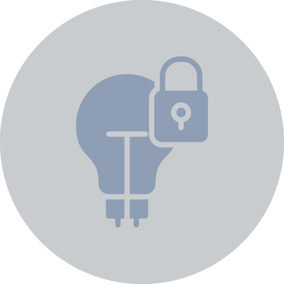 Intellectual Property Creative Icon Design vector