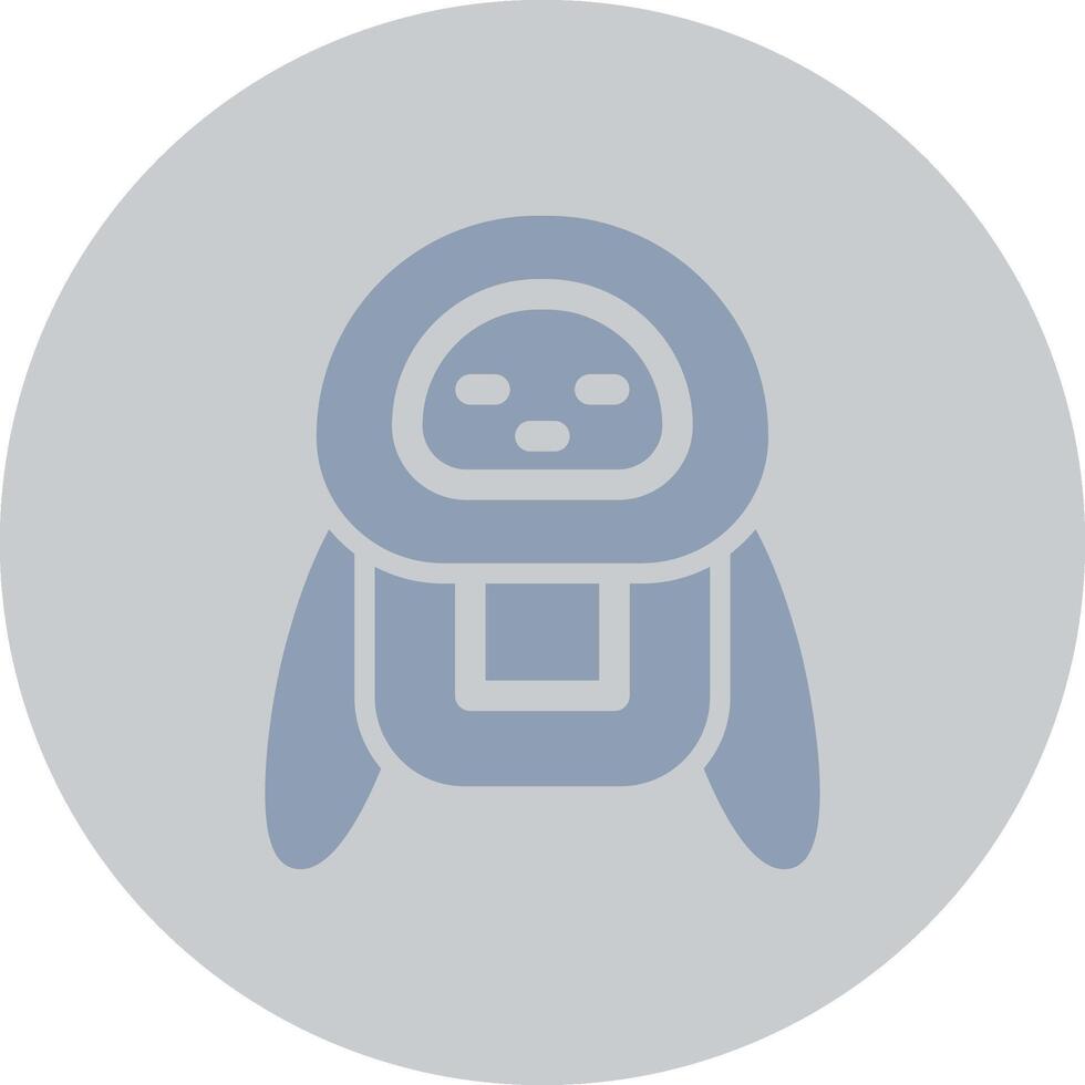 diseño de icono creativo robot vector