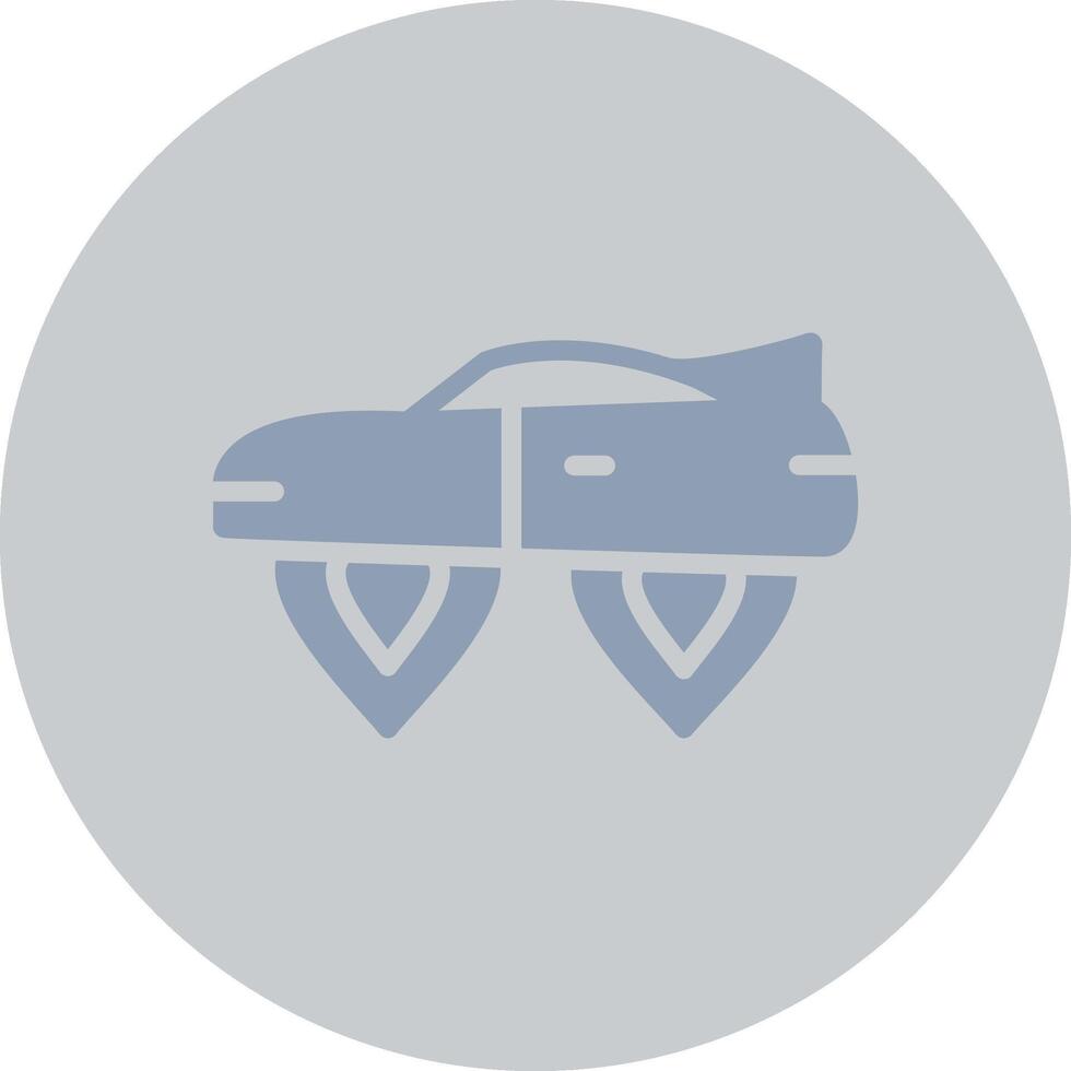 Future Transport Creative Icon Design vector