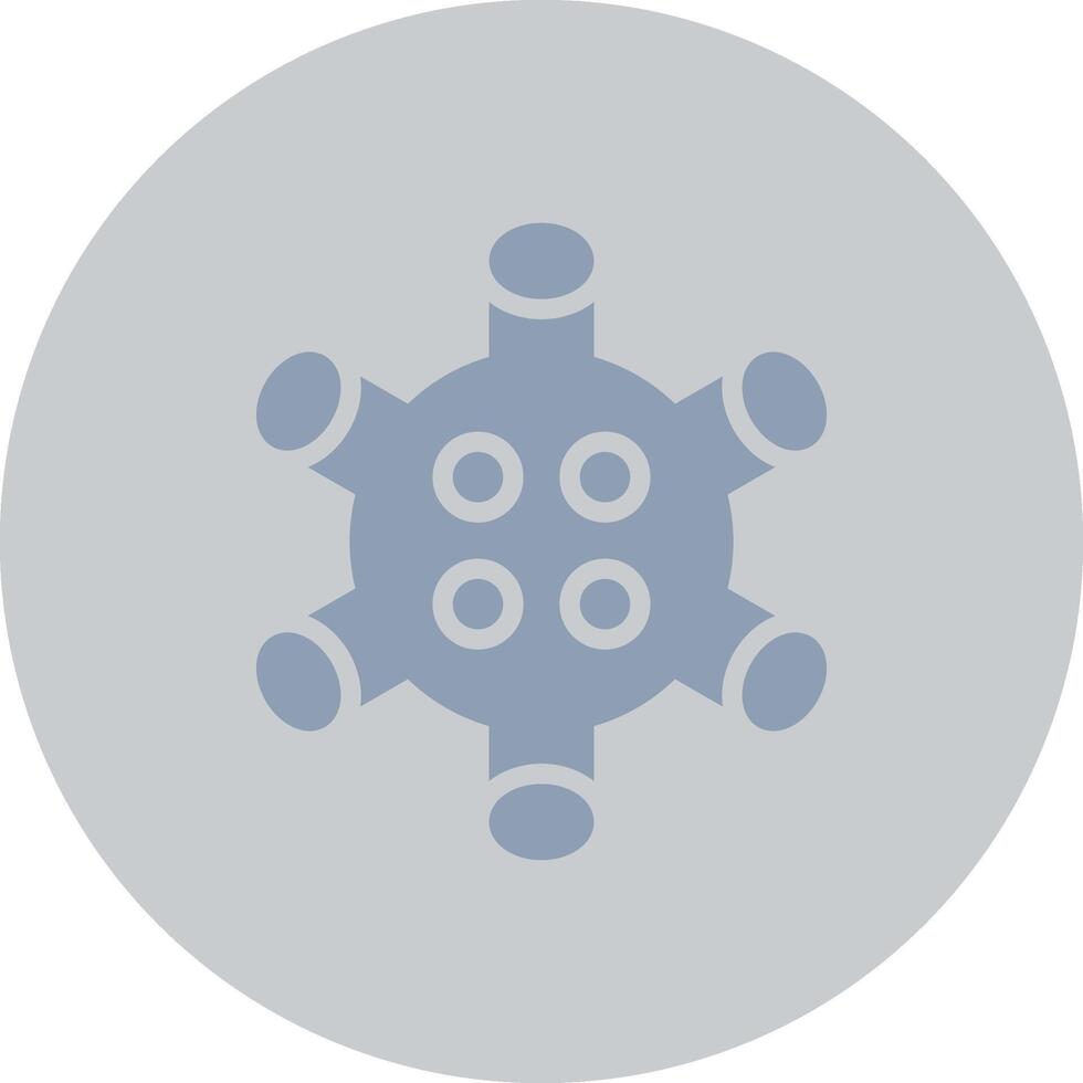 Virus Creative Icon Design vector