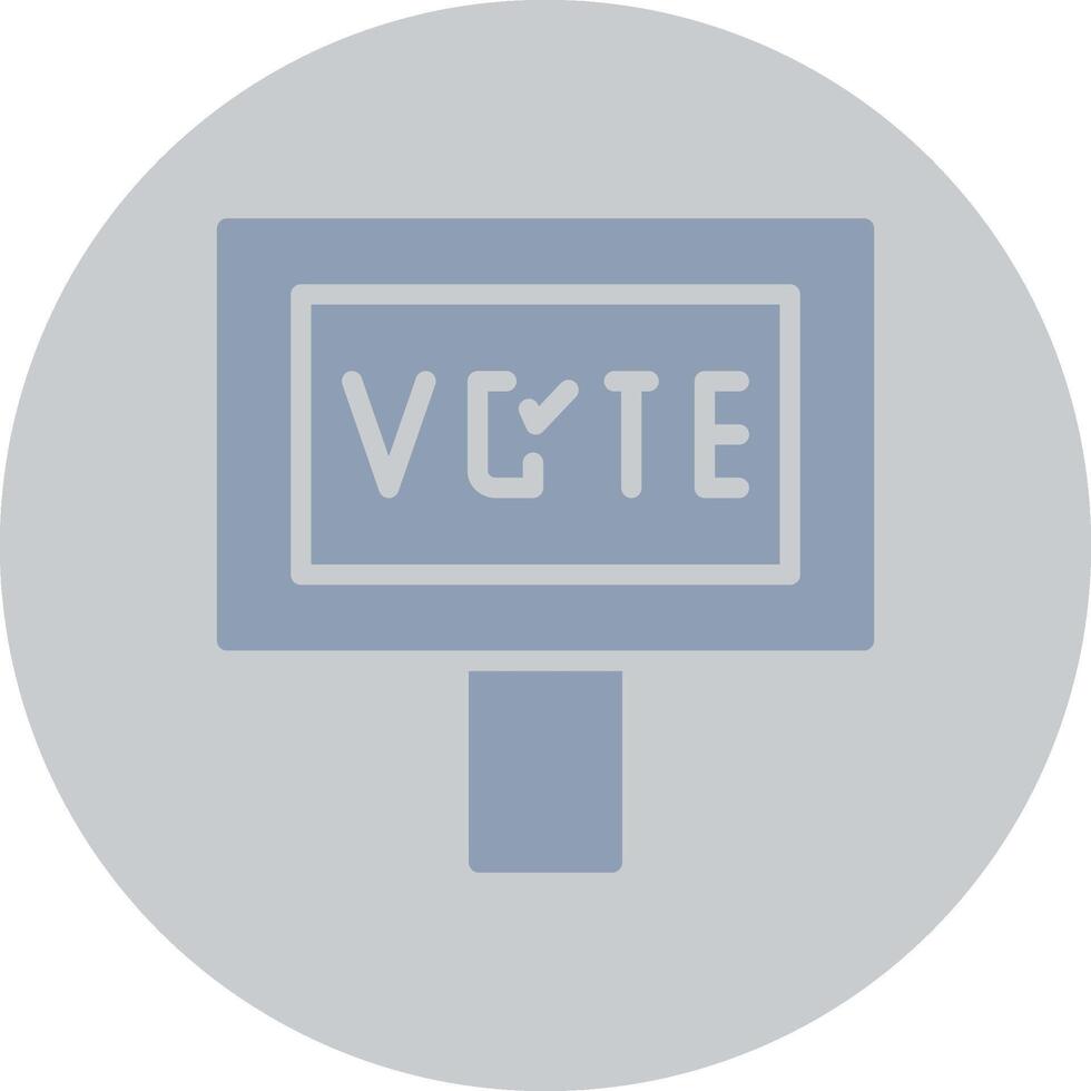 Vote Creative Icon Design vector