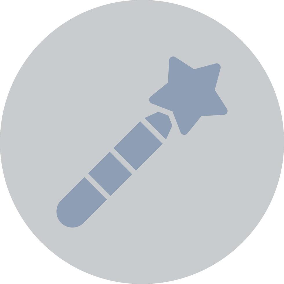 Magic Wand Creative Icon Design vector