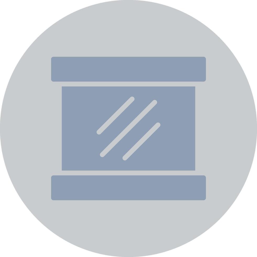 Mirror Creative Icon Design vector