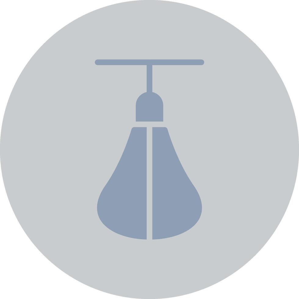 Punching Ball Creative Icon Design vector
