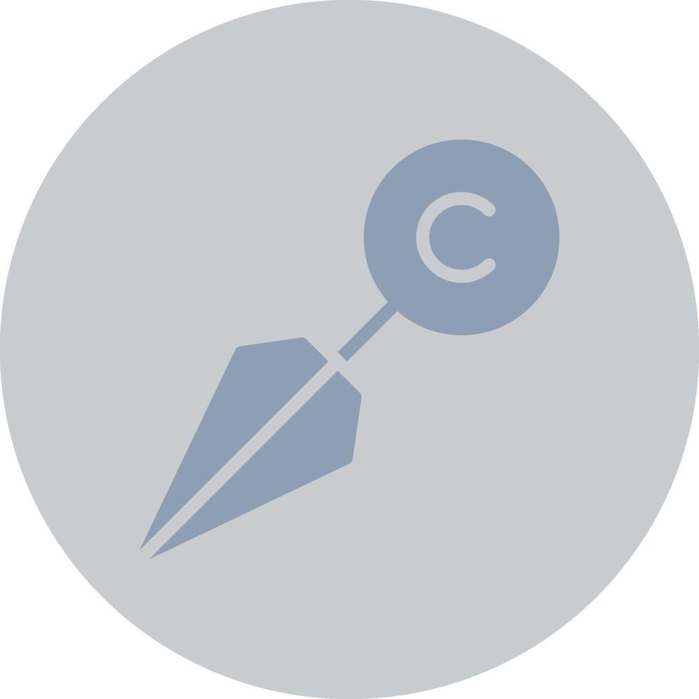 Kunai Creative Icon Design vector