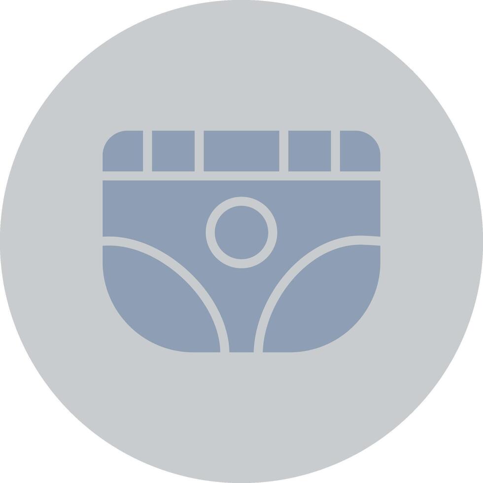 Diaper Creative Icon Design vector