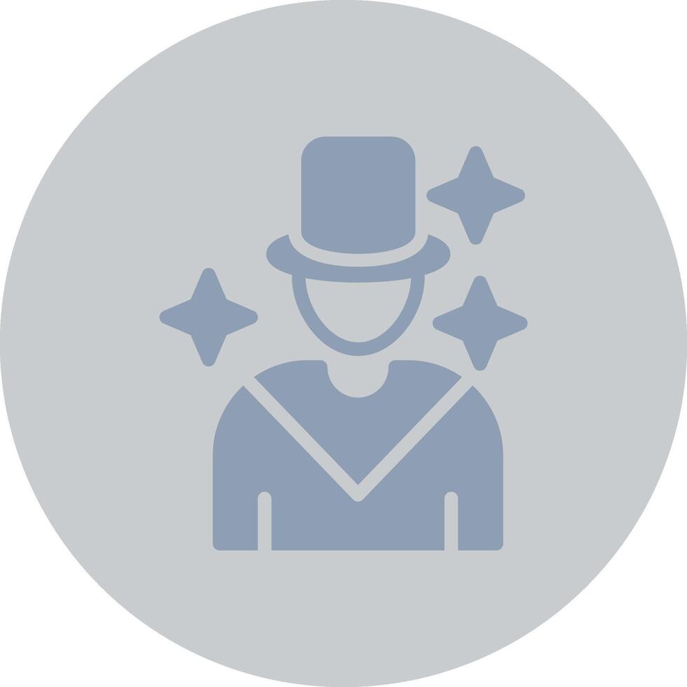 Magician Creative Icon Design vector