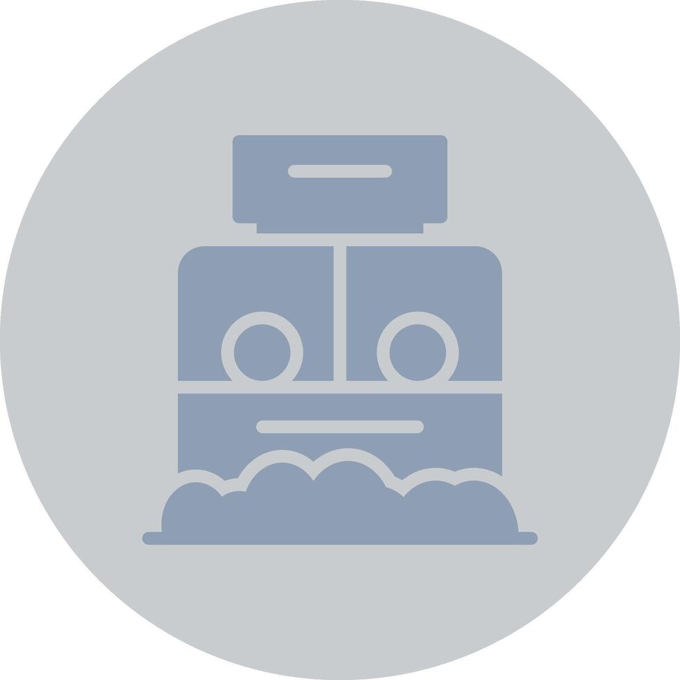 Ticket Box Creative Icon Design vector