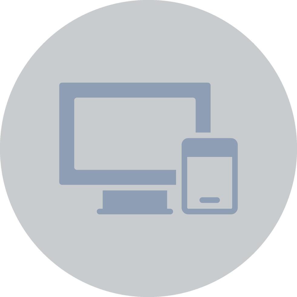 Responsive Web Design Creative Icon Design vector