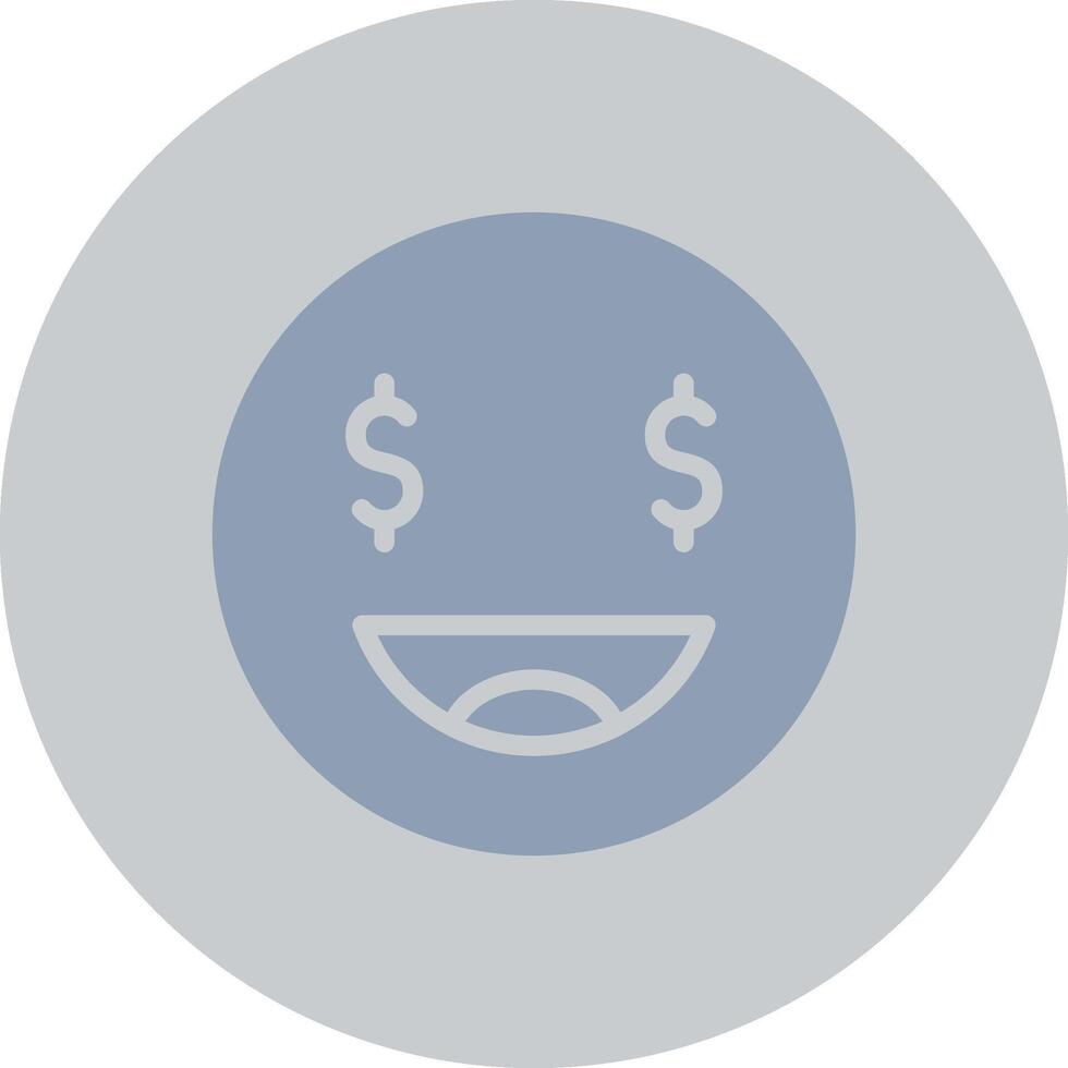Greedy Creative Icon Design vector