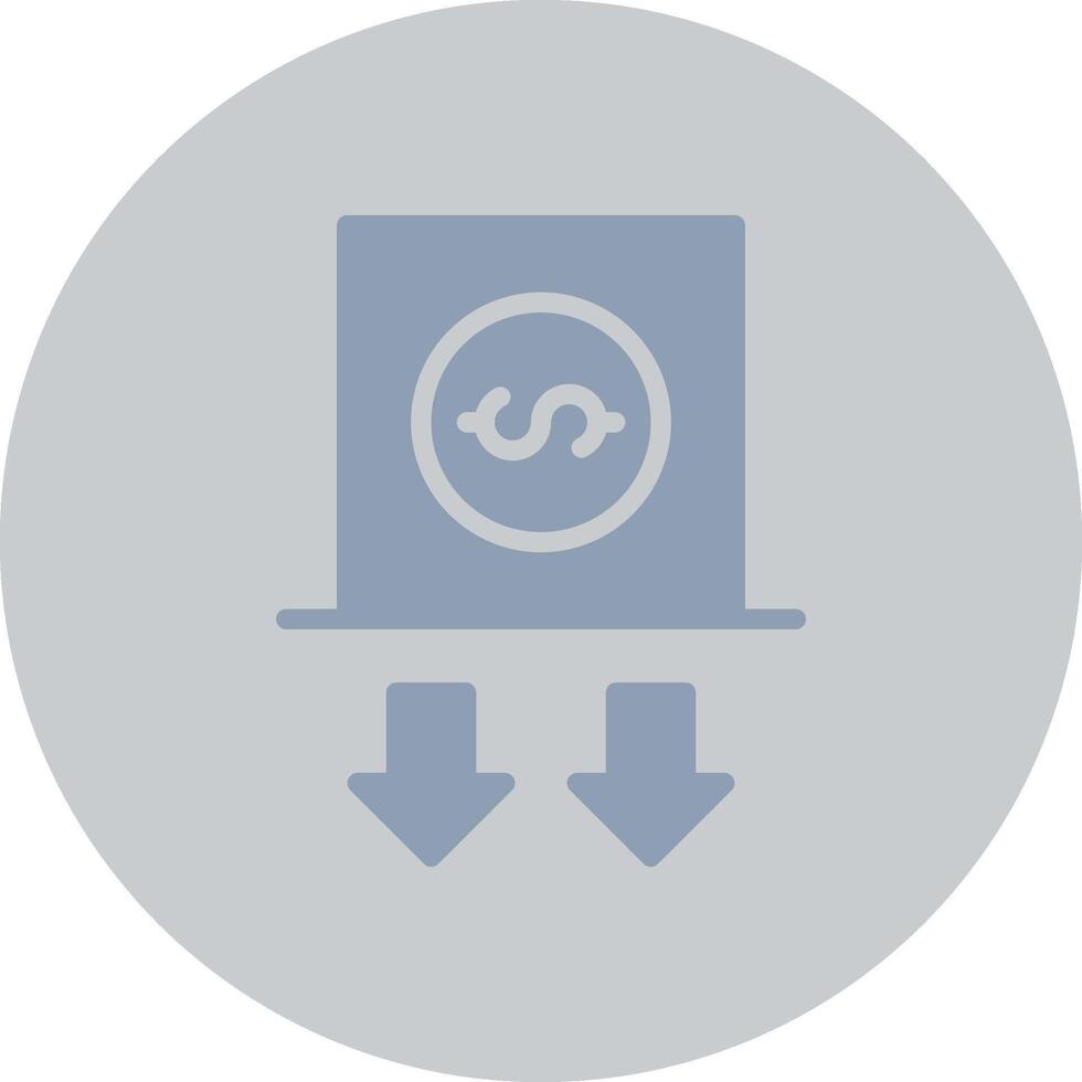 Deposit Creative Icon Design vector