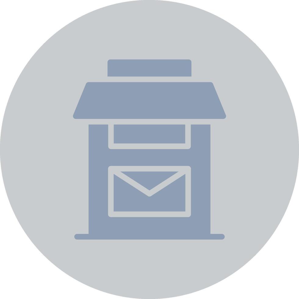 Postbox Creative Icon Design vector