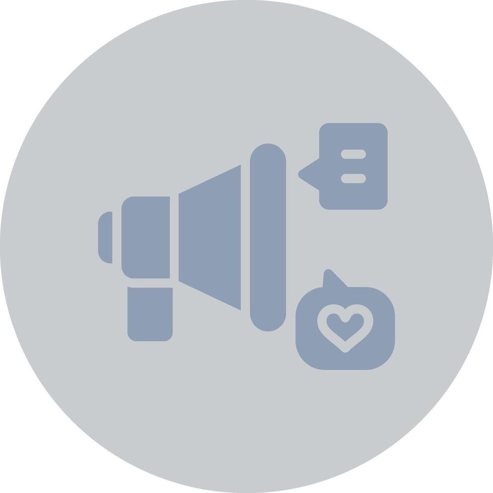 Campaign Creative Icon Design vector