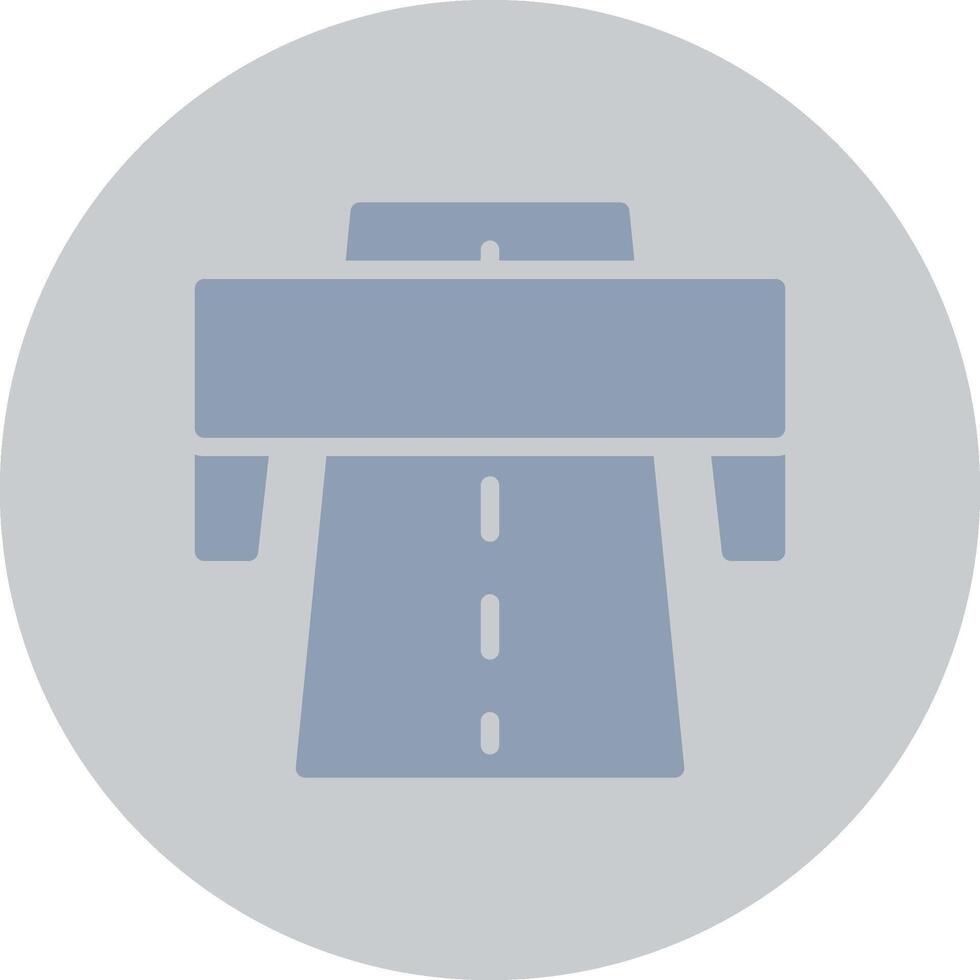 Motorway Creative Icon Design vector