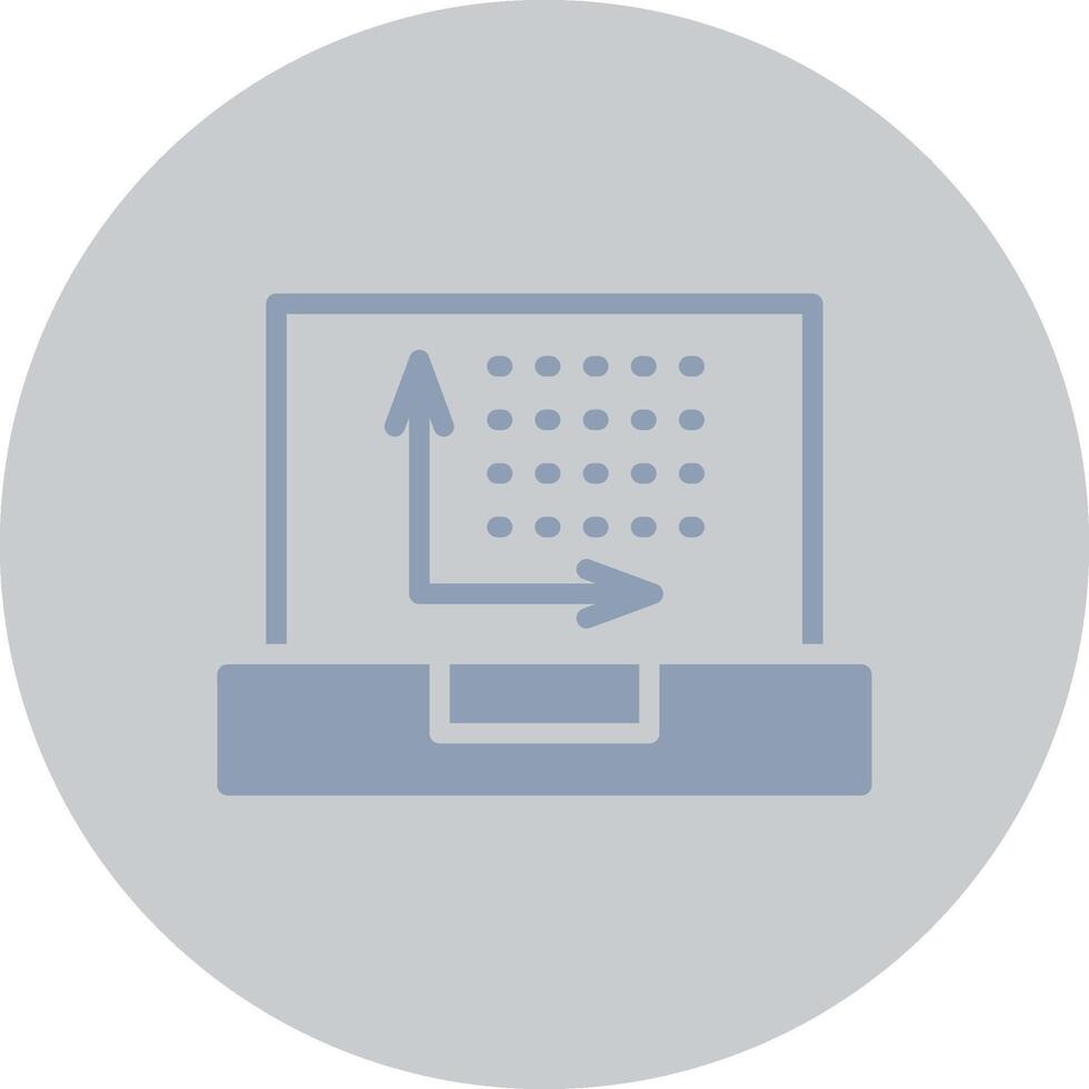 Dots Per Inch Creative Icon Design vector