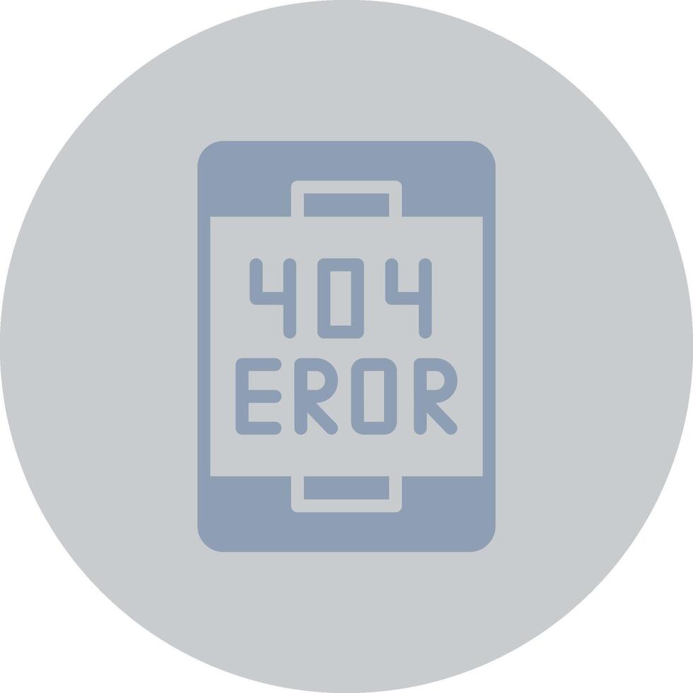 Error Creative Icon Design vector